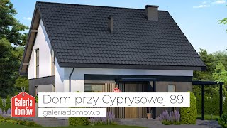 Projekt domu przy Cyprysowej 89  GaleriaDomowpl [upl. by Pelagia]