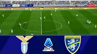 LAZIO VS FROSINONE CALCIO  SERIE A 20232024  FOOTBALL LIFE 2023 [upl. by Aimaj]