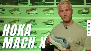 Laufschuh Review  Hoka Mach X Deutsch  German [upl. by Ynnav868]