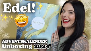 Edel ✨ Heidemann Schmuck Adventskalender 2024 SILBER Unboxing [upl. by Socram]