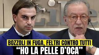 Bozzoli in fuga Feltri va contro tutti “Ho la pelle d’oca” [upl. by Ramor]