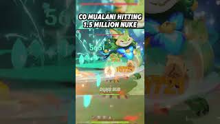 Mualani Hitting 15 Million Nuke Damage genshinimpact [upl. by Nishi67]