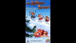 Opening To The Bellflower Bunnies  Balloonatic Bunnies amp Slide On 2002 VHS Australia [upl. by Nilahs]