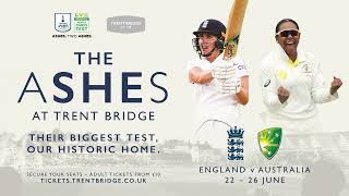 Their biggest Test our historic home  Watch the Womens Ashes at Trent Bridge [upl. by Kynthia]