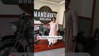 New restaurant in Vijayawda  unlimited veg thali  Mandavas restaurant  shorts viral [upl. by Eintihw]