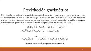 Clase 01 Gravimetría [upl. by Barina519]