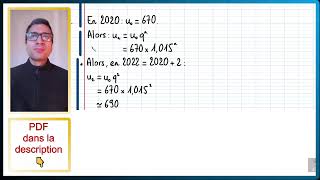 📝PDF  COMPETENCE  Calculer les termes dune suite  1RESNEX1Q3a [upl. by Aivatan66]