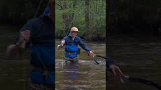 Les premières truites en surface  Truite en sèche en Auvergne [upl. by Dira]