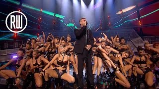 Robbie Williams  BRIT Awards 2017  The Heavy Entertainment Show Medley [upl. by Cthrine849]