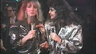 Sonia Benezra et Catherine Vachon Musique Plus 1986 [upl. by Iznyl]