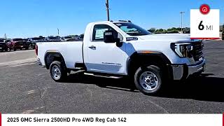 2025 GMC Sierra 2500HD San Angelo TX H25191 [upl. by Ennovehc267]