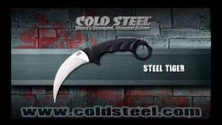 Steel Tiger  Cold Steel Karambit [upl. by Alyakem805]