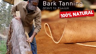 Hide Tanning 101  How to make Leather from Animal Skins NATURALY [upl. by Cathy]