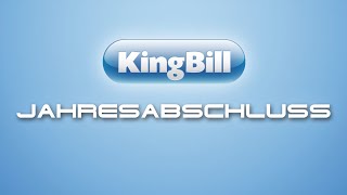 Registrierkasse Jahresabschluss Erstellung vom Jahresbeleg  KingBill [upl. by Frayda]