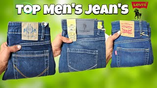 Levis amp USPOLO Top Jeans Haul For Mens New Best Budget Collection check out 2024 [upl. by Bahe]