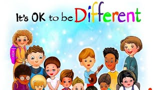 Its OK to be Different by Sharon Purtill Childrens audiobook about diversity and kindness 💕 [upl. by Gratt891]