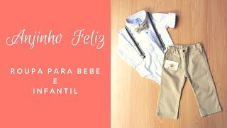 Roupa Social para Bebê e Infantil  Loja da Fábrica  Anjinho Feliz [upl. by Yrbua249]