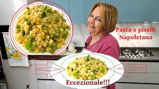 Pasta E Piselli Napoletana 😁 Una Bontà Tutta Da Mangiare [upl. by Nylkoorb]