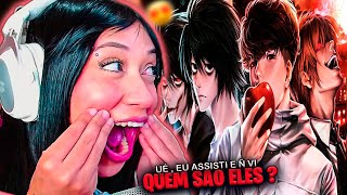 QUEM SÃO ELES MDS 😱 ANIRAP  ♪ Plano Perfeito  Death Note  URT  REACT [upl. by Llehsar]