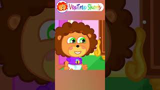 Lion Shorts  Shivering Cat  Cartoon for Kids [upl. by Eirak]