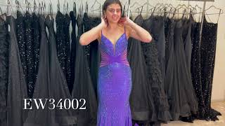 EW34002  Purple by Ellie Wilde  Lady Black Tie [upl. by Dyolf]