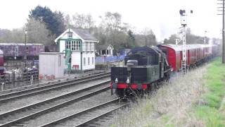 46521 with TPO at Quorn Saturday 27th April 2013 [upl. by Eca]