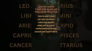 Zodiac Signs That Are Alike as Two Peas in a Pod astrology zodiac [upl. by Nosirrag]