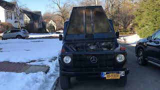 1982 MercedesBenz 300GD SWB Gelandewagen [upl. by Hemphill]