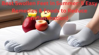 Beat Swollen Feet in Summer 5 Easy Remedies amp Foods to Reduce Inflammation [upl. by Dieterich]