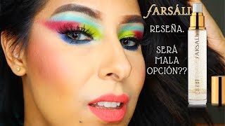 🍁quotFARSÁLI ROSE GOLD SKIN MIST REVIEWquot  TUTORIAL DE MAQUILLAJE [upl. by Aiam]