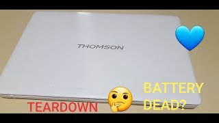 THOMSON NEO14A LAPTOP TEARDOWNpt1BATTERY [upl. by Nylessoj]