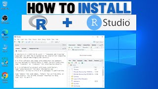 How to Download and Install RStudio 2024 [upl. by Tiana85]