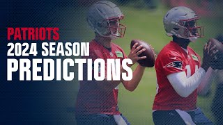 Can the Patriots get to eight wins with Drake Maye  Our experts make their season predictions [upl. by Narhem]