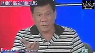 DUTERTE VZ MAR ROXAS SAGPRO FILMS [upl. by Oliviero17]