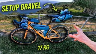 ECCO IL MIO SETUP Bikepacking solitario in Croazia 🇭🇷 parte 24 [upl. by Serafina]