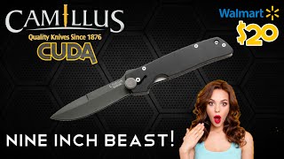 Camillus CUDA  Best value for Large EDC  Knife Review [upl. by Battista]