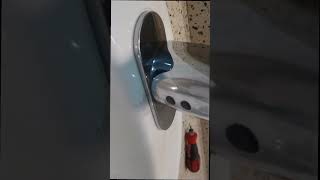 Kohler Touchless Battery Change Out 3 plumbing [upl. by Ranjiv]