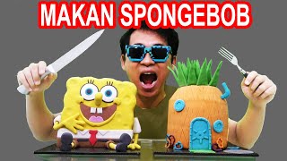 MUKBANG MAKAN SPONGEBOB PERTAMA DI INDONESIA [upl. by Rettig859]