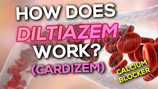 Diltiazem Cardizem Nursing Drug Card Simplified  Pharmacology [upl. by Nevai]