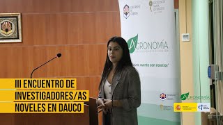 👩🏻‍🔬✨ Carmen Luque Cruz  Epidemiología y manejo integrado de síndromes de decaimiento del almendro [upl. by Larena48]