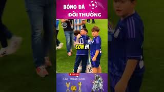 Mateo Lần Đầu Phát Ngôn Gây Sốc Với Messi  cauthubongda thethao24h football messi ronaldo [upl. by Hamer]