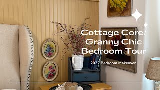 2022 Cottage Core  Granny Chic Bedroom Makeover [upl. by Anilem]