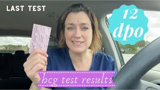 12 DPOHCG Blood Test Results [upl. by Fisk]