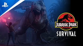 Jurassic Park Survival  Announcement Trailer  PS5 Games [upl. by Jone]