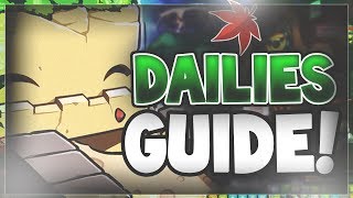 MapleStory  Guide To Dailies 2018 [upl. by Adnah]