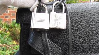 Hermes Tinette clochette and PH silver padlock keys [upl. by Henebry]