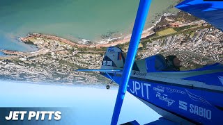 AWESOME View From JET PITTS Display  Rich Goodwin  English Riviera Airshow 2023 [upl. by Mowbray]