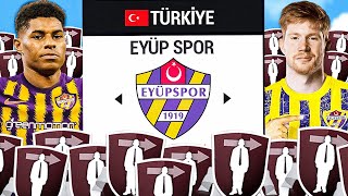 SADECE SERBEST OYUNCULARLA EYÜPSPOR REBUİLD  EA FC 24 REBUİLD [upl. by Antonius]