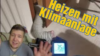 Heizen mit der Klimaanlage  Inselsolaranlage perfekt genutzt [upl. by Allesiram385]