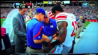 Biowave  BiowavePRO Neuromodulation Pain Therapy used on sidelines at NFL game [upl. by Stephine599]